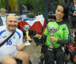 Premiazioni quadrangolare Wheelchair Hockey