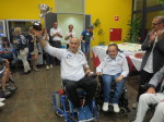 Premiazioni quadrangolare Wheelchair Hockey