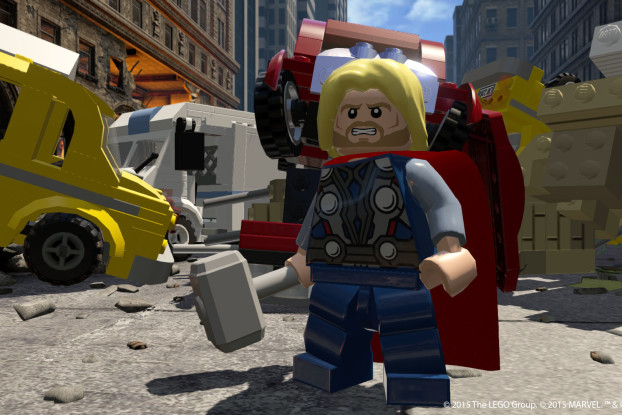 Una schermata di Lego Avengers