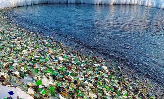 La spiaggia di Ussuri