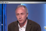 Marco Travaglio alla trasmissione Otto e Mezzo