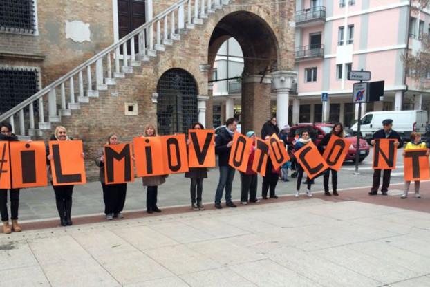 Manifestazione dell'Aipd