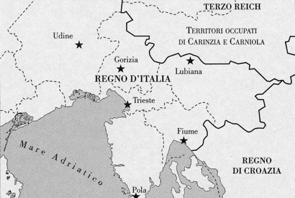 Dopo l'aggressione dell'Austria nel1941, l'Italia annesse alcuni territori sloveni e croati