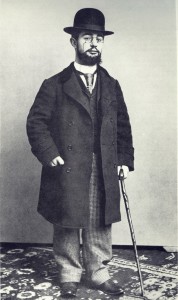 Henri de Toulouse-Lautrec in una foto del 1892