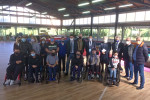 Incontro fra il team romano Pianeta Boccia e alcuni dirigenti nazionali della Fib